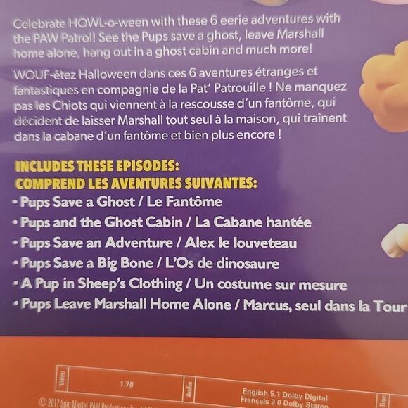 Paw Patrol Pups Save Halloween DVD - Picture 9 of 16
